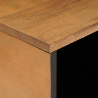 Produktbild för Kaffeebord Ljusbrun 100 x 54 x 40 cm Konstruerat trä