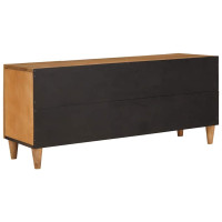 Produktbild för TV Enheter med låda Ljusbrun 105 x 33 x 46 cm Konstruerat trä