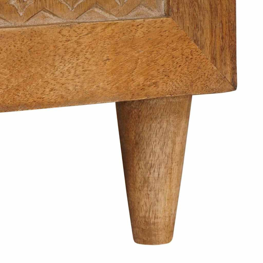 Produktbild för TV Enheter med låda Ljusbrun 105 x 33 x 46 cm Konstruerat trä