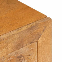 Produktbild för TV Enheter med hylla Ljusbrun 80 x 33 x 46 cm Konstruerat trä