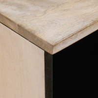 Produktbild för Nattduksbord 2 pcs Vit 40 x 33 x 46 cm Konstruerat trä