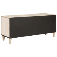Produktbild för TV Enheter med låda Vit 105 x 33 x 46 cm Konstruerat trä