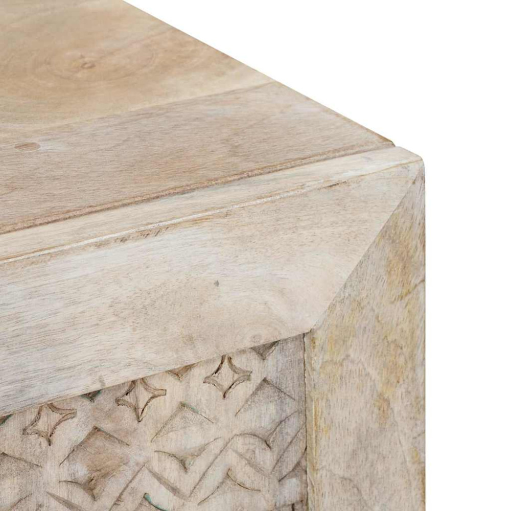 Produktbild för TV Enheter med låda Vit 105 x 33 x 46 cm Konstruerat trä