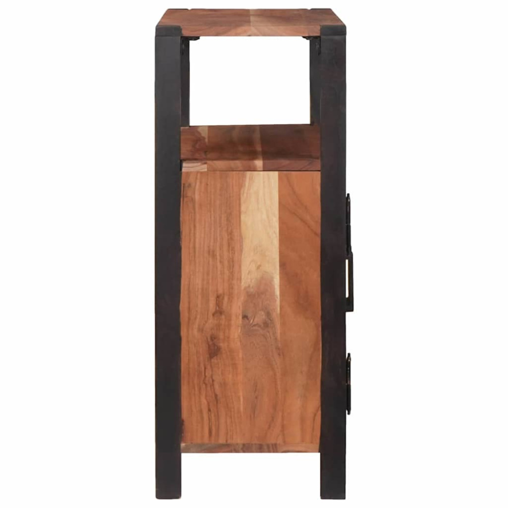 Produktbild för Sideboard Brun 70 x 30 x 75 cm Massivt Akaciaträ