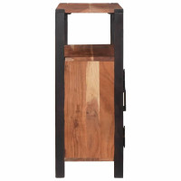 Produktbild för Sideboard Brun 70 x 30 x 75 cm Massivt Akaciaträ