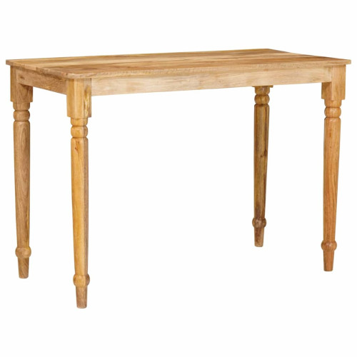 vidaXL Kaffeebord Brun 110 x 55 x 77 cm Massivt mangoträ