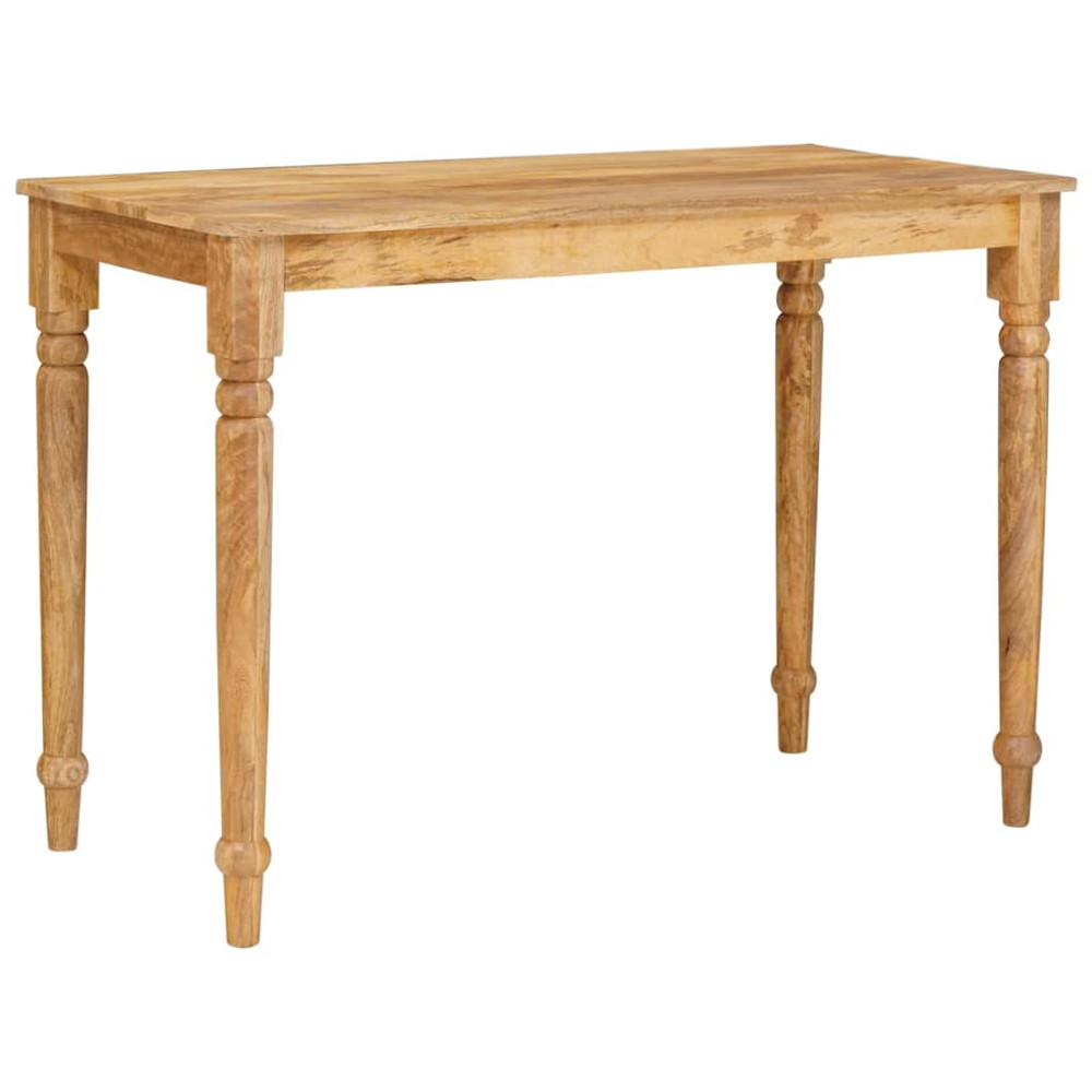 Produktbild för Kaffeebord Brun 110 x 55 x 77 cm Massivt mangoträ