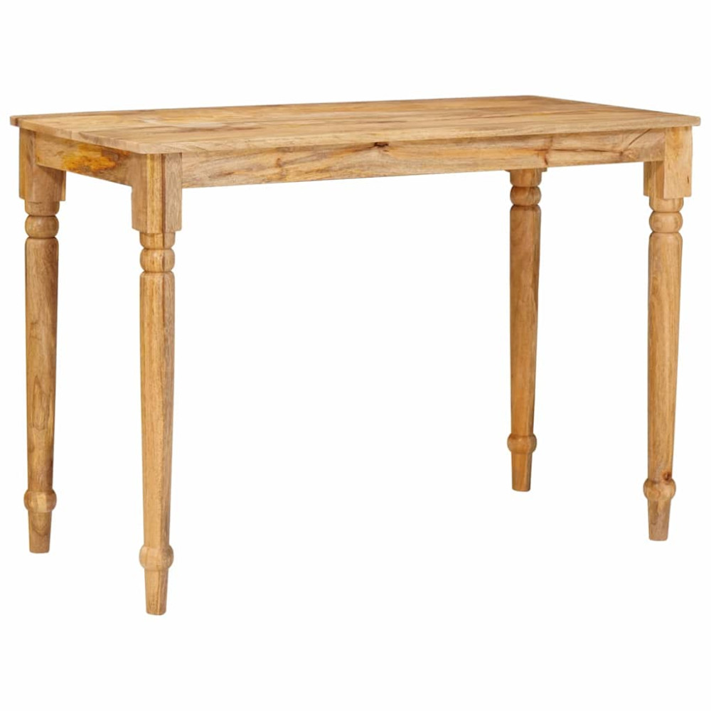 Produktbild för Kaffeebord Brun 110 x 55 x 77 cm Massivt mangoträ