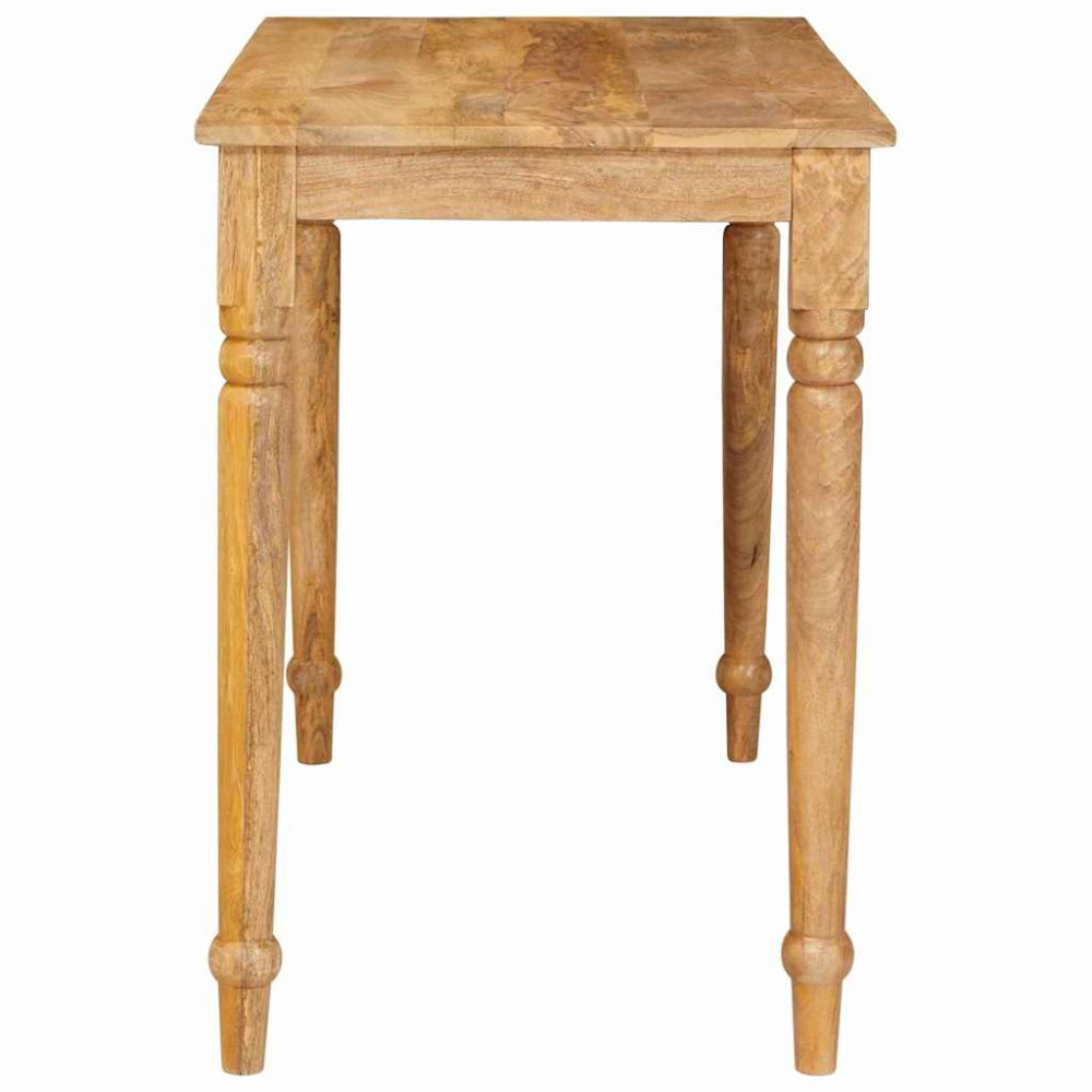 Produktbild för Kaffeebord Brun 110 x 55 x 77 cm Massivt mangoträ