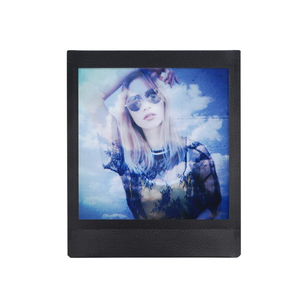 Produktbild för Fujifilm Instax Square BLACK färgfilm för snabbframkallning - ISO 800 - 10