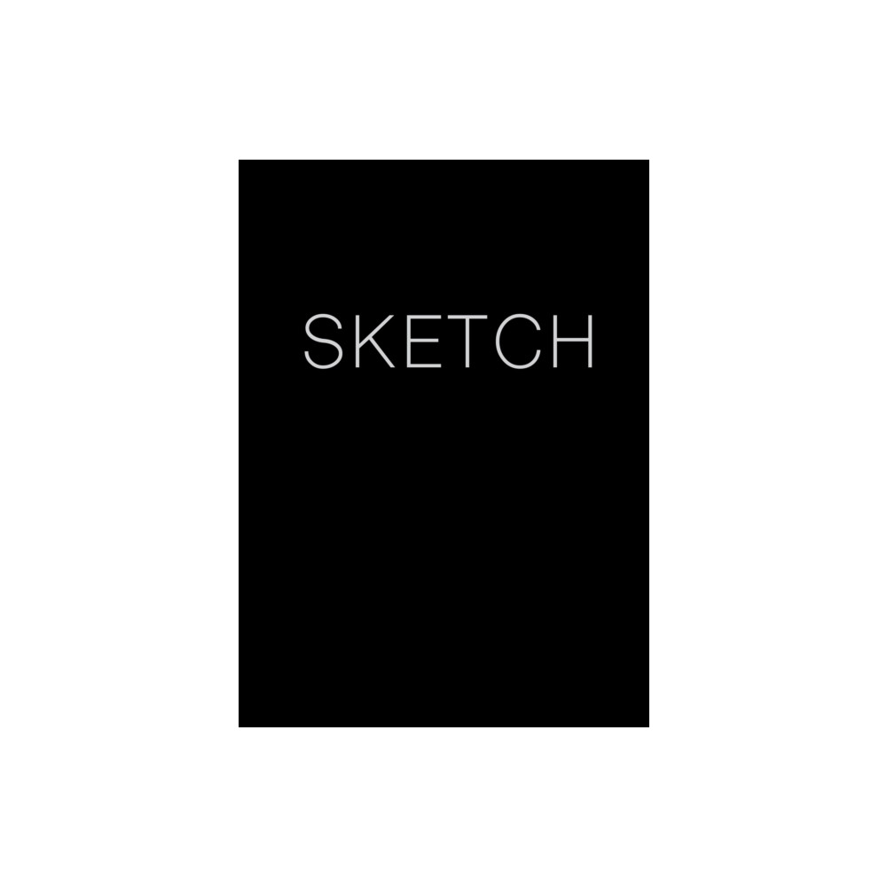 Produktbild för Sketchbook Large Black (häftad, eng)