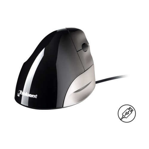 Bakker Elkhuizen BakkerElkhuizen Evoluent Standard - vertikal mus - USB