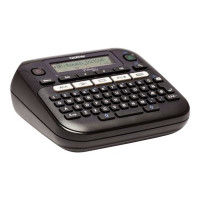 Produktbild för Brother P-Touch PT-D210VP - etikettskrivare - svartvit - termisk överföring