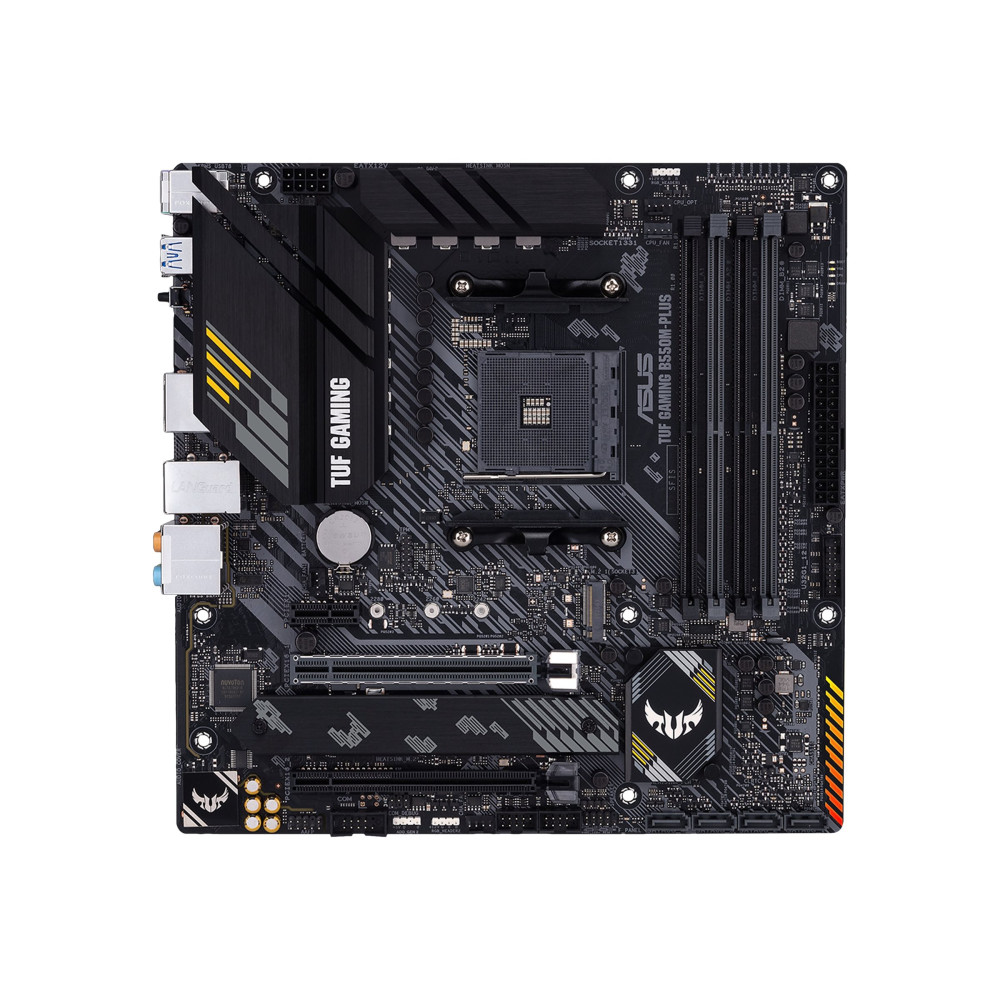 Produktbild för ASUS TUF GAMING B550M-PLUS - moderkort - micro ATX - Socket AM4 - AMD B550
