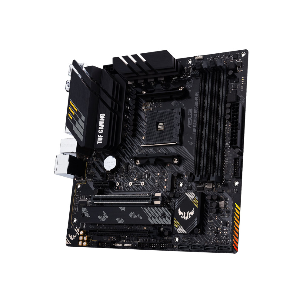 Produktbild för ASUS TUF GAMING B550M-PLUS - moderkort - micro ATX - Socket AM4 - AMD B550