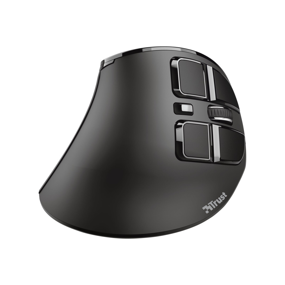 Produktbild för Trust Voxx - vertikal mus - Bluetooth, 2.4 GHz