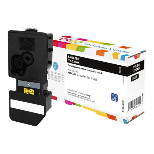 Armor OWA K18010OW - svart - kompatibel - återanvänd - tonerkassett (alternativ för: Kyocera TK-5240K)