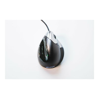 Produktbild för Bakker Elkhuizen Evoluent Vertical Mouse - vertikal mus - USB