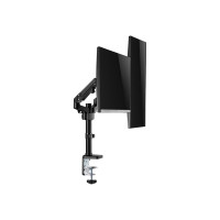 Produktbild för Neomounts DS70-750BL2 monteringssats - justerbar dubbel arm med fullt rörelseområde - för 2 LCD-bildskärmar - svart