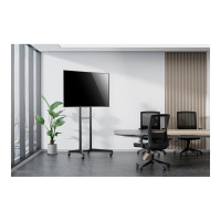 Produktbild för Neomounts FL50-540BL1 vagn - för platt panel - svart