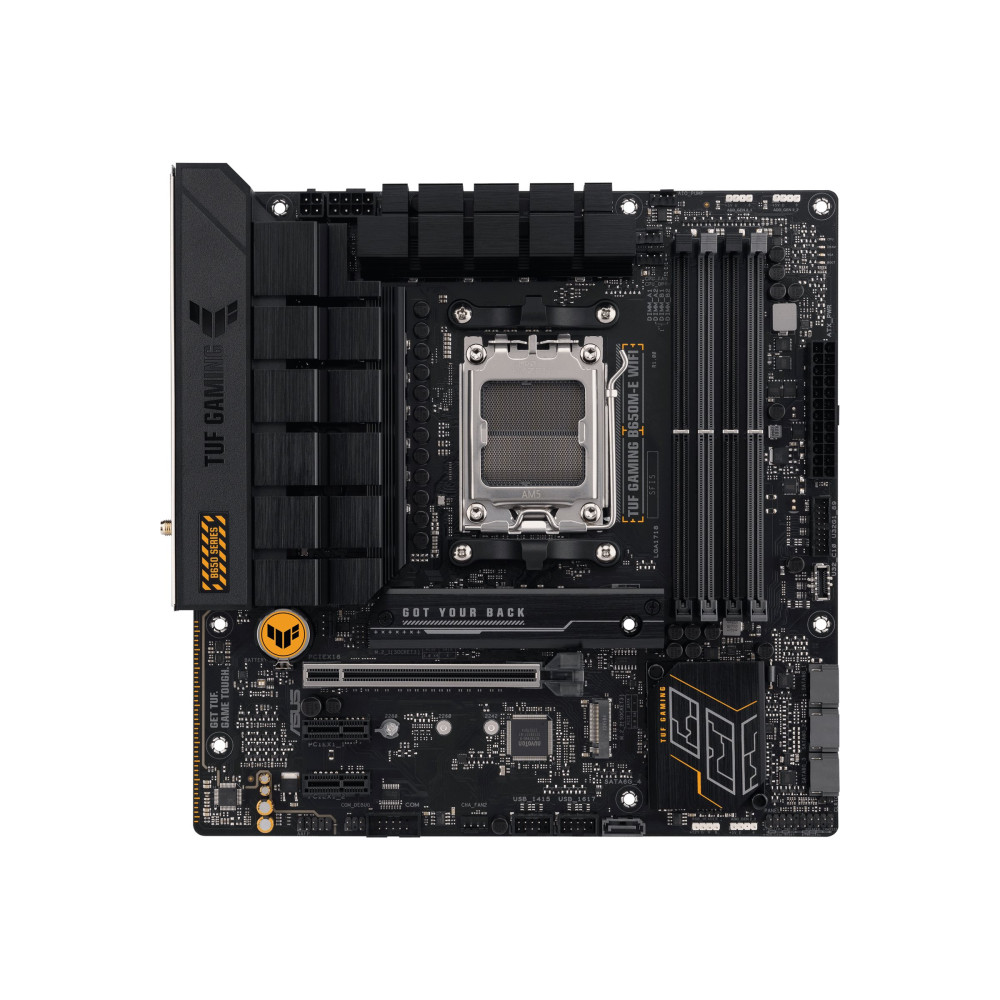 Produktbild för ASUS TUF GAMING B650M-E WIFI - moderkort - micro ATX - Socket AM5 - AMD B650