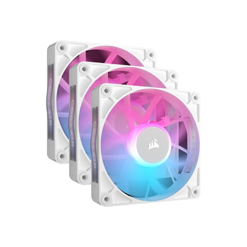 Produktbild för CORSAIR iCUE Link RX120 RGB Triple Starter Kit - lådfläkt