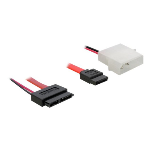 DeLOCK Delock SATA Slimline ALL-in-One cable - SATA-kabel - 30 cm