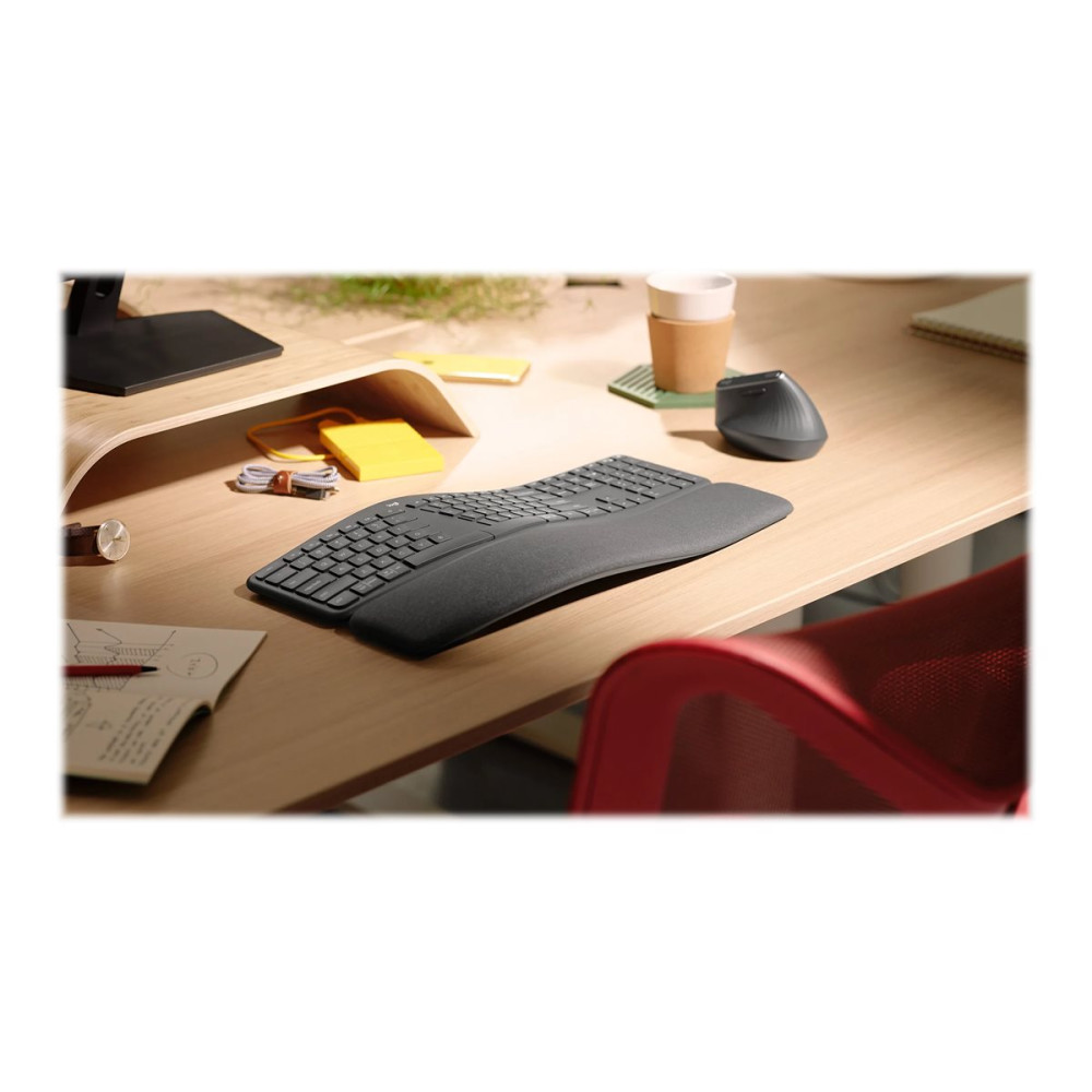 Produktbild för Logitech ERGO K860 - tangentbord - QWERTZ - tysk Inmatningsenhet