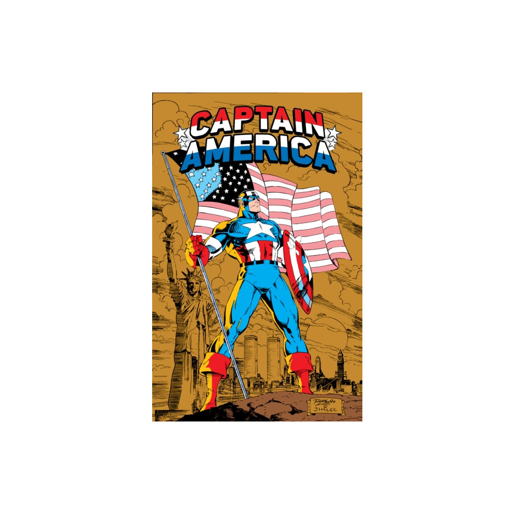 Produktbild för Captain America by Mark Gruenwald Omnibus Vol. 2 (inbunden, eng)