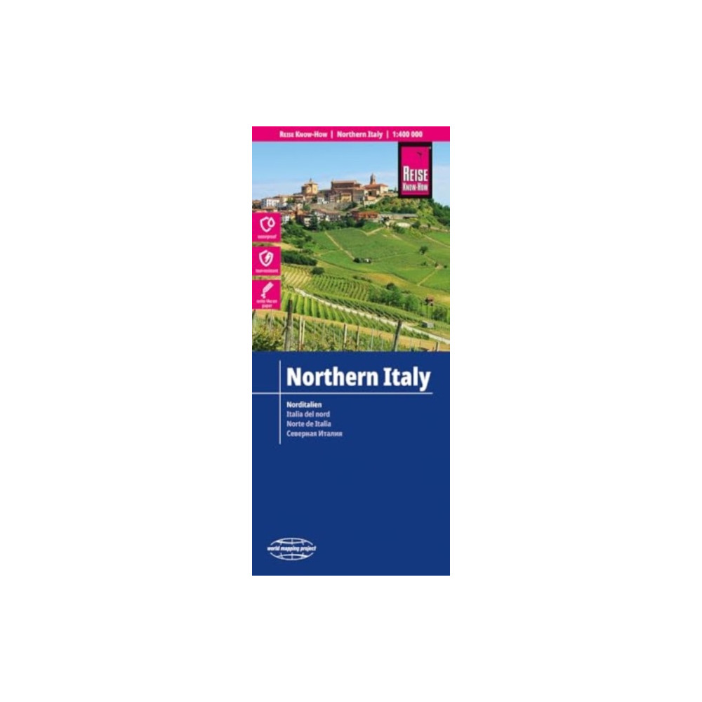 Produktbild för Northern Italy (1:400.000)