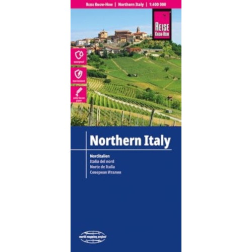 Reise Know-How Verlag Peter Rump GmbH Northern Italy (1:400.000)
