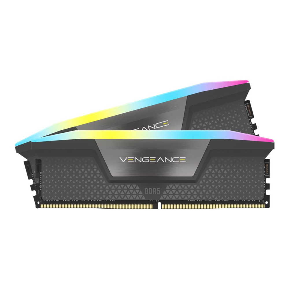 Produktbild för CORSAIR Vengeance RGB - DDR5 - sats - 64 GB: 2 x 32 GB - DIMM 288-pin / PC5-48000