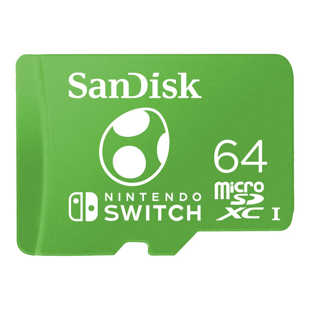 Produktbild för SanDisk Nintendo Switch - flash-minneskort - 64 GB - mikroSDXC UHS-I