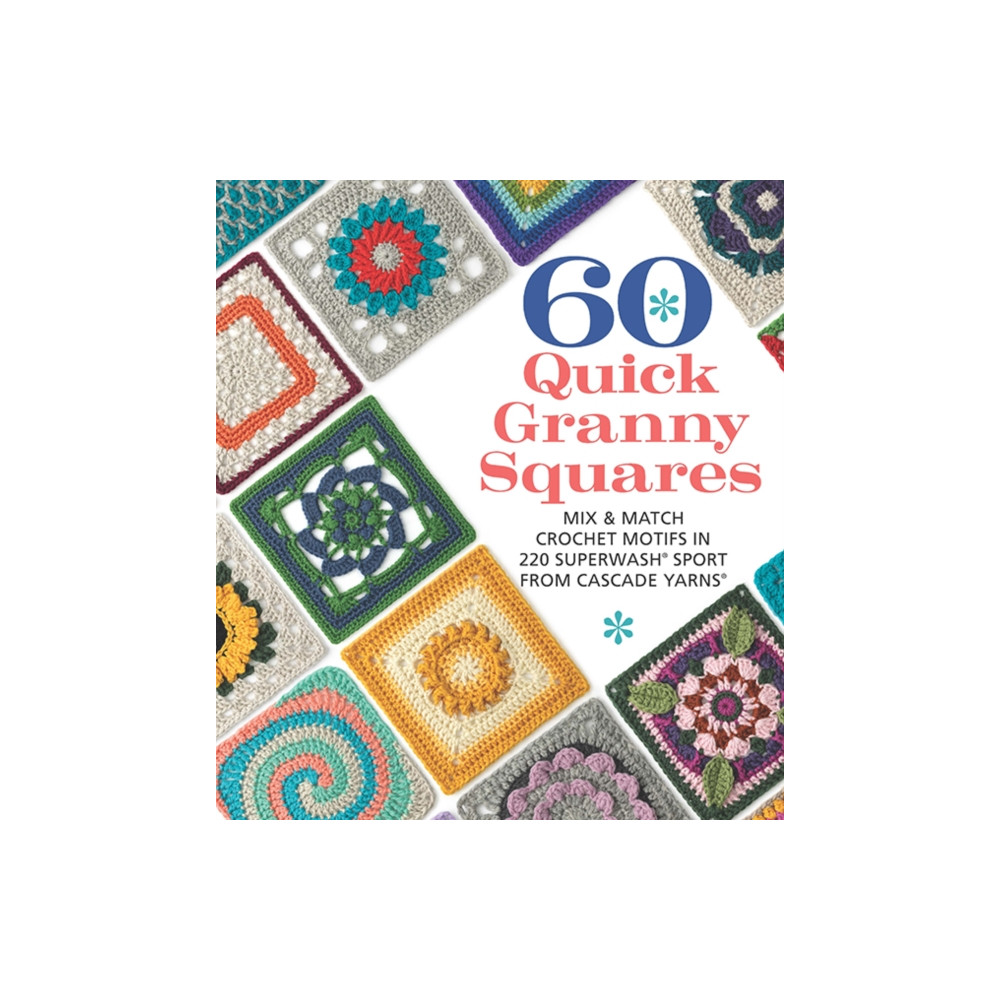Produktbild för 60 Quick Granny Squares (häftad, eng)