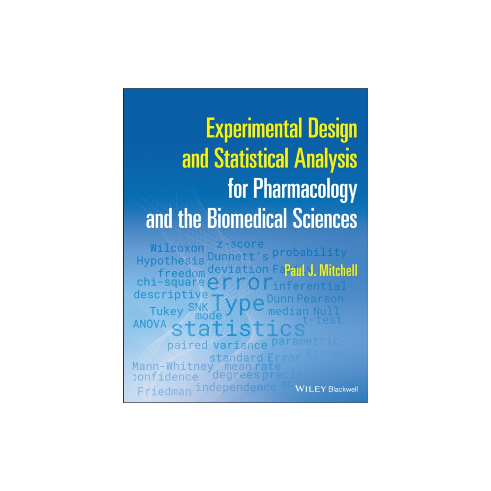 Produktbild för Experimental Design and Statistical Analysis for Pharmacology and the Biomedical Sciences (häftad, eng)