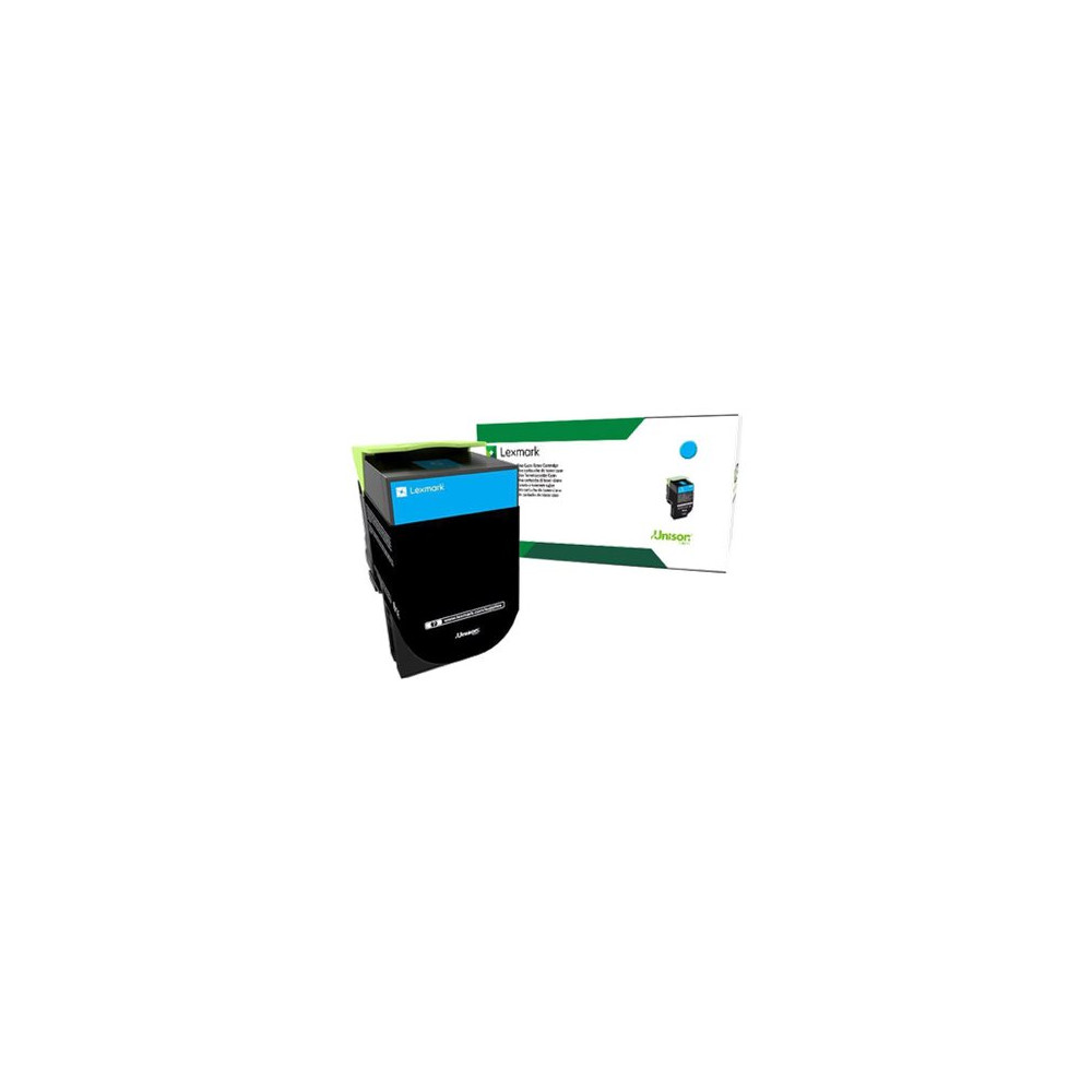 Produktbild för Lexmark 702C - cyan - original - tonerkassett - LCCP, LRP