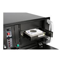 Produktbild för StarTech.com 5,25" hyllfri hot swap flyttbart ställ för 3,5" hårddisk - förvaringsmobilrack