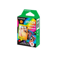 Produktbild för Fujifilm Instax Mini Rainbow färgfilm för snabbframkallning - ISO 800 - 10