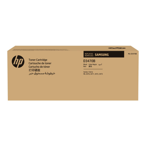 Hewlett-Packard Samsung ML-D3470B - Lång livslängd - svart - original - tonerkassett (SU672A)