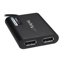Produktbild för StarTech USB 3.0 till Dual DisplayPort-adapter - 4K 60 Hz - DisplayPort-adapter - USB typ A till DisplayPort - 30 cm