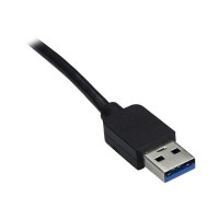 Produktbild för StarTech USB 3.0 till Dual DisplayPort-adapter - 4K 60 Hz - DisplayPort-adapter - USB typ A till DisplayPort - 30 cm