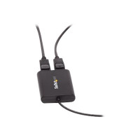 Produktbild för StarTech USB 3.0 till Dual DisplayPort-adapter - 4K 60 Hz - DisplayPort-adapter - USB typ A till DisplayPort - 30 cm