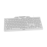Produktbild för CHERRY KC 1000 SC - tangentbord - tysk - blekgrå Inmatningsenhet