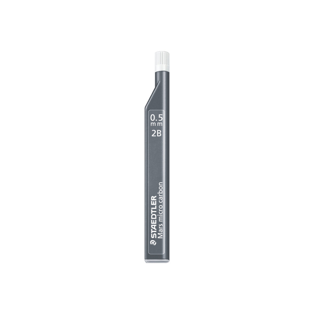 Produktbild för STAEDTLER Mars micro carbon - blyertspenna - 2B - jetsvart (paket om 12)