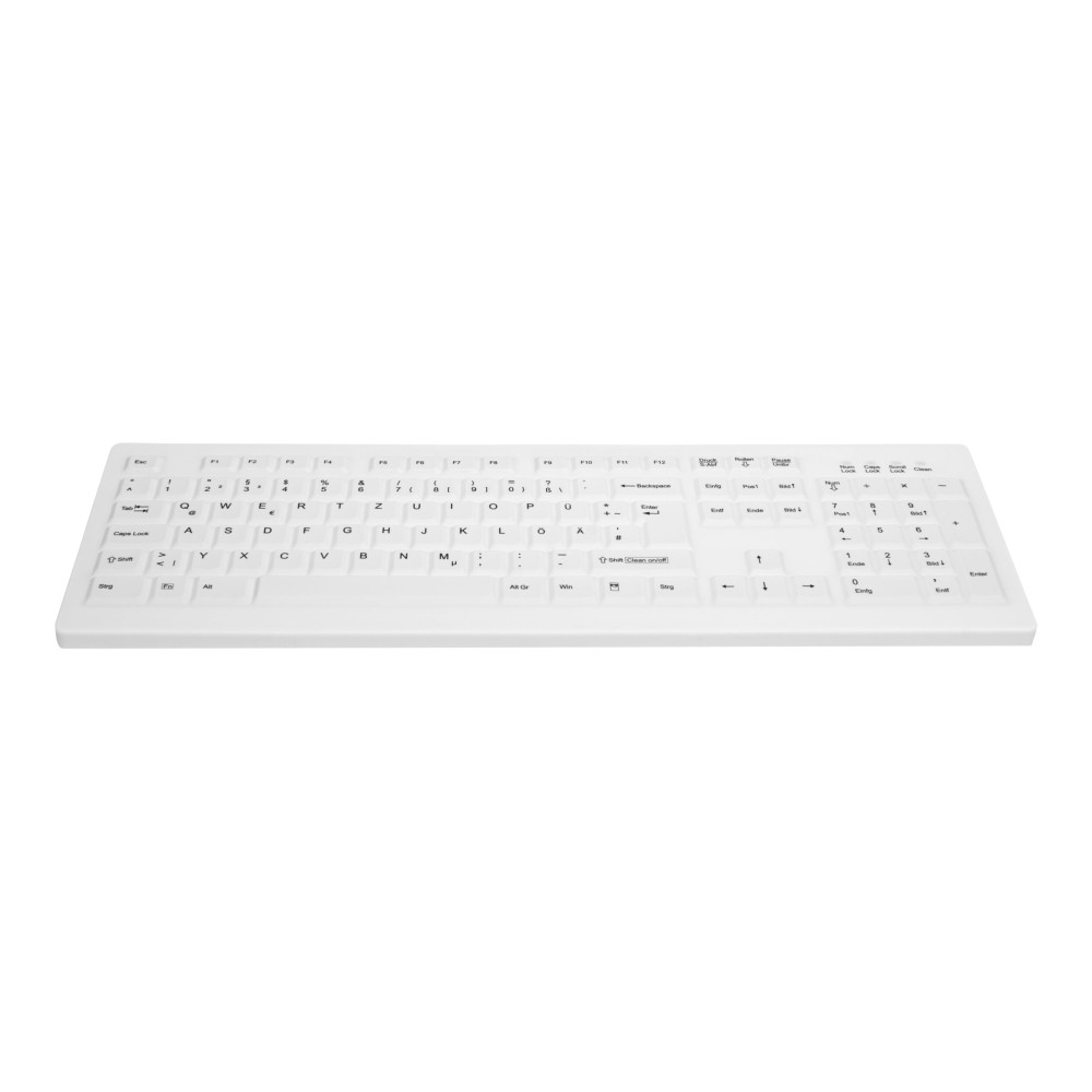 Produktbild för Active Key AK-C8100F - tangentbord - tysk - vit Inmatningsenhet