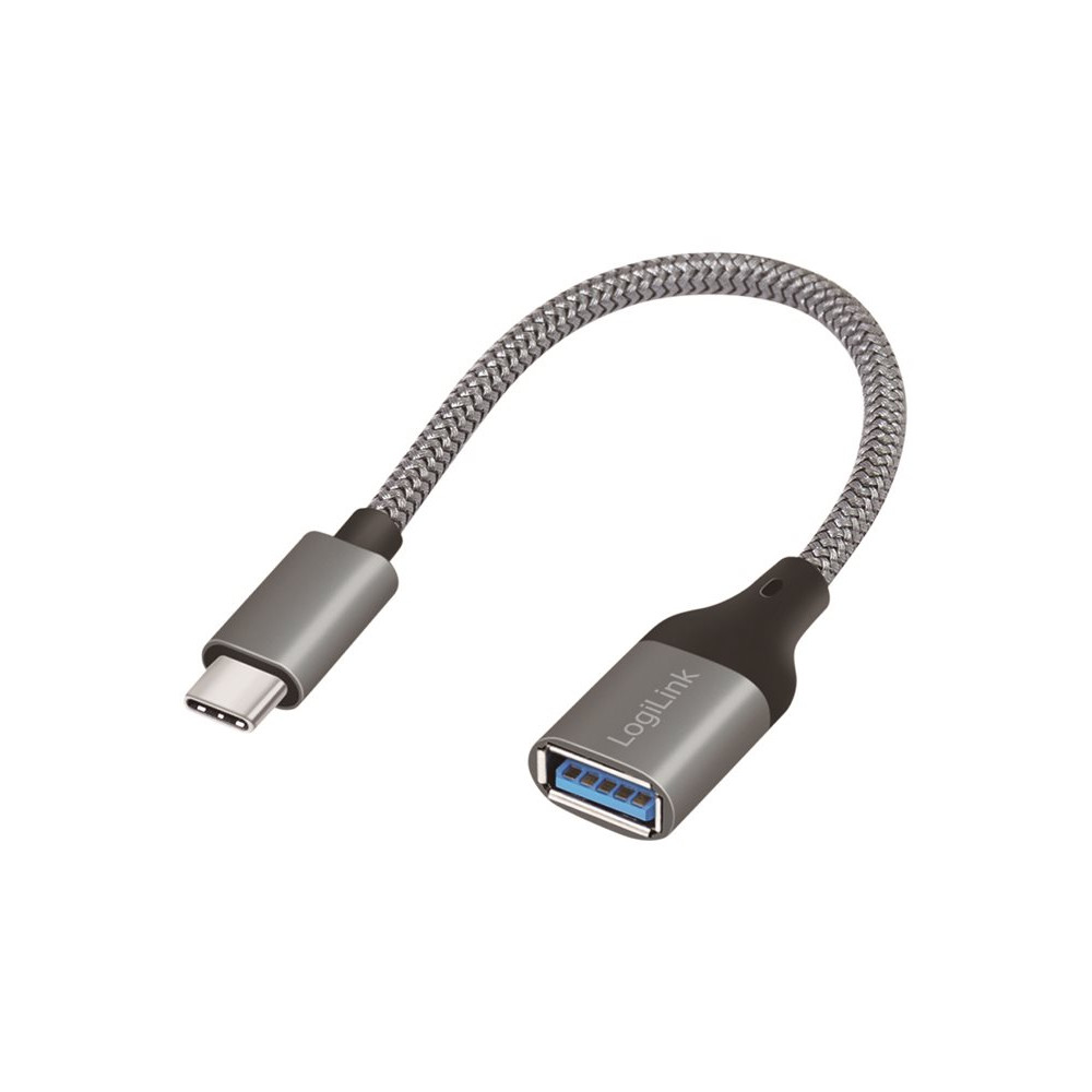 Produktbild för LogiLink - USB-adapter - USB-C till USB typ A - 15 cm