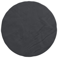 Produktbild för Möbelöverdrag Svart 102 x 102 x 71 cm 210D Oxford Tyg