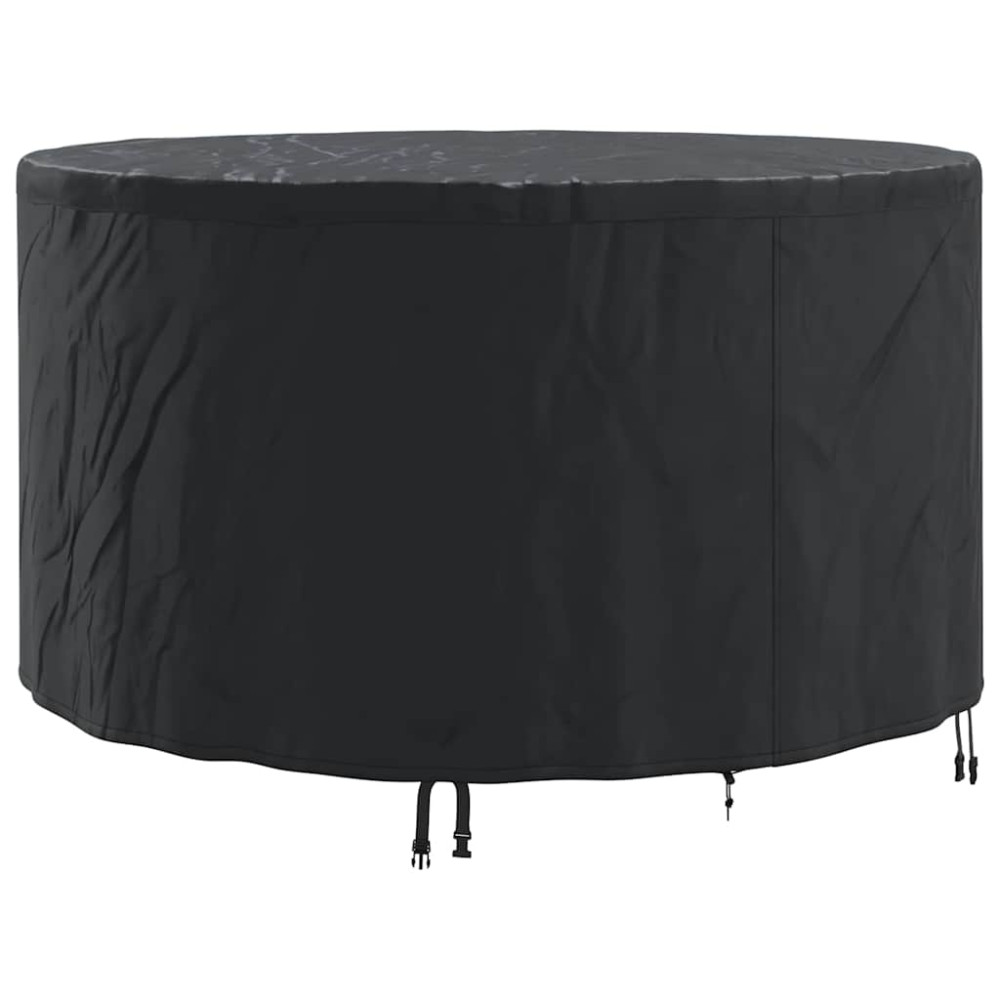 Produktbild för Möbelöverdrag Svart 157 x 157 x 71 cm 420D Oxford Tyg