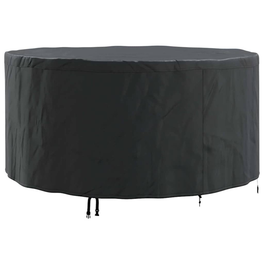 Produktbild för Möbelöverdrag Svart 182 x 182 x 71 cm 210D Oxford Tyg