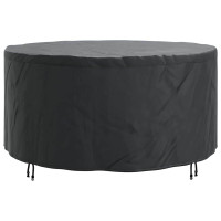 Produktbild för Möbelöverdrag Svart 182 x 182 x 71 cm 420D Oxford Tyg